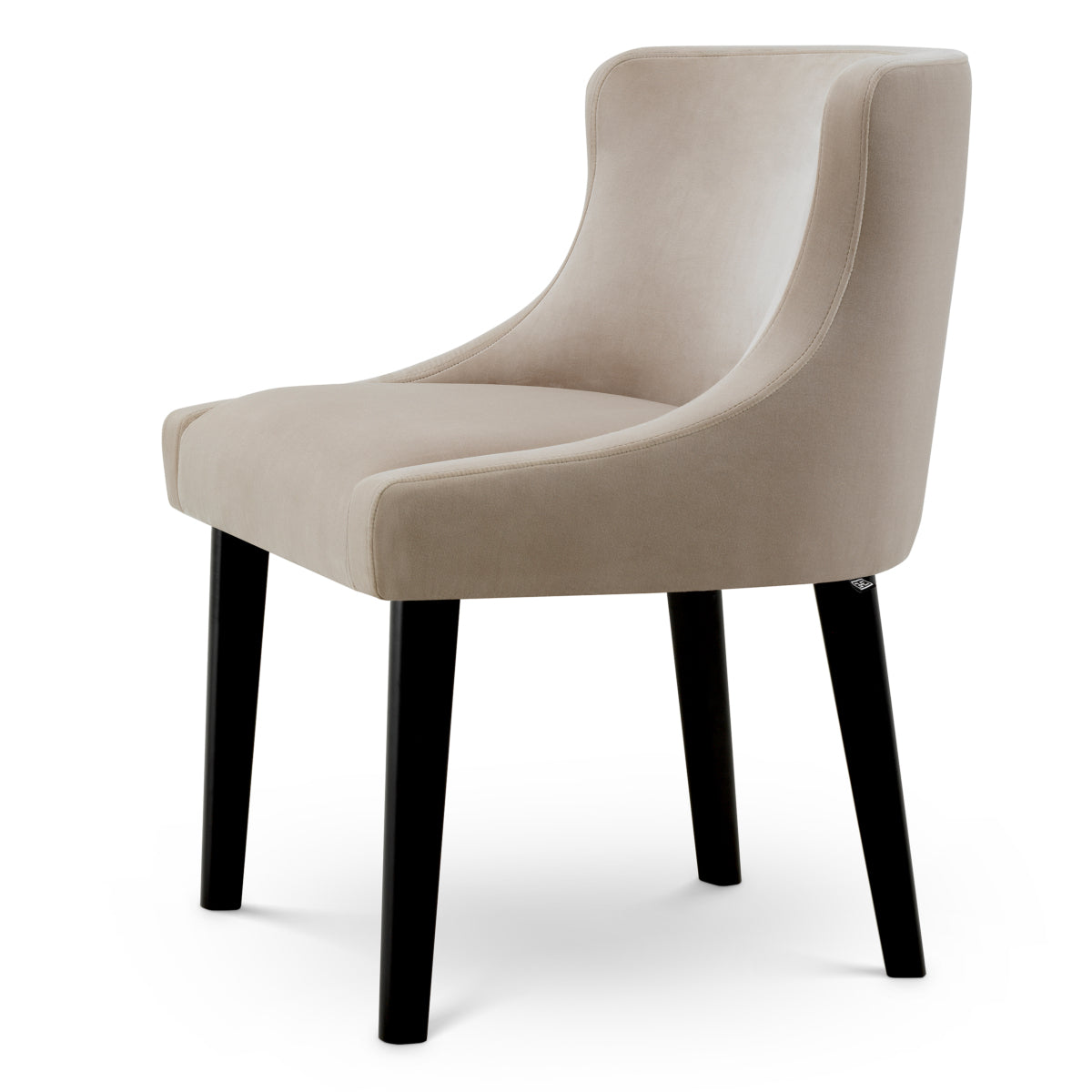 Velvet Dining Chair Chavelle | Eichholtz Miami