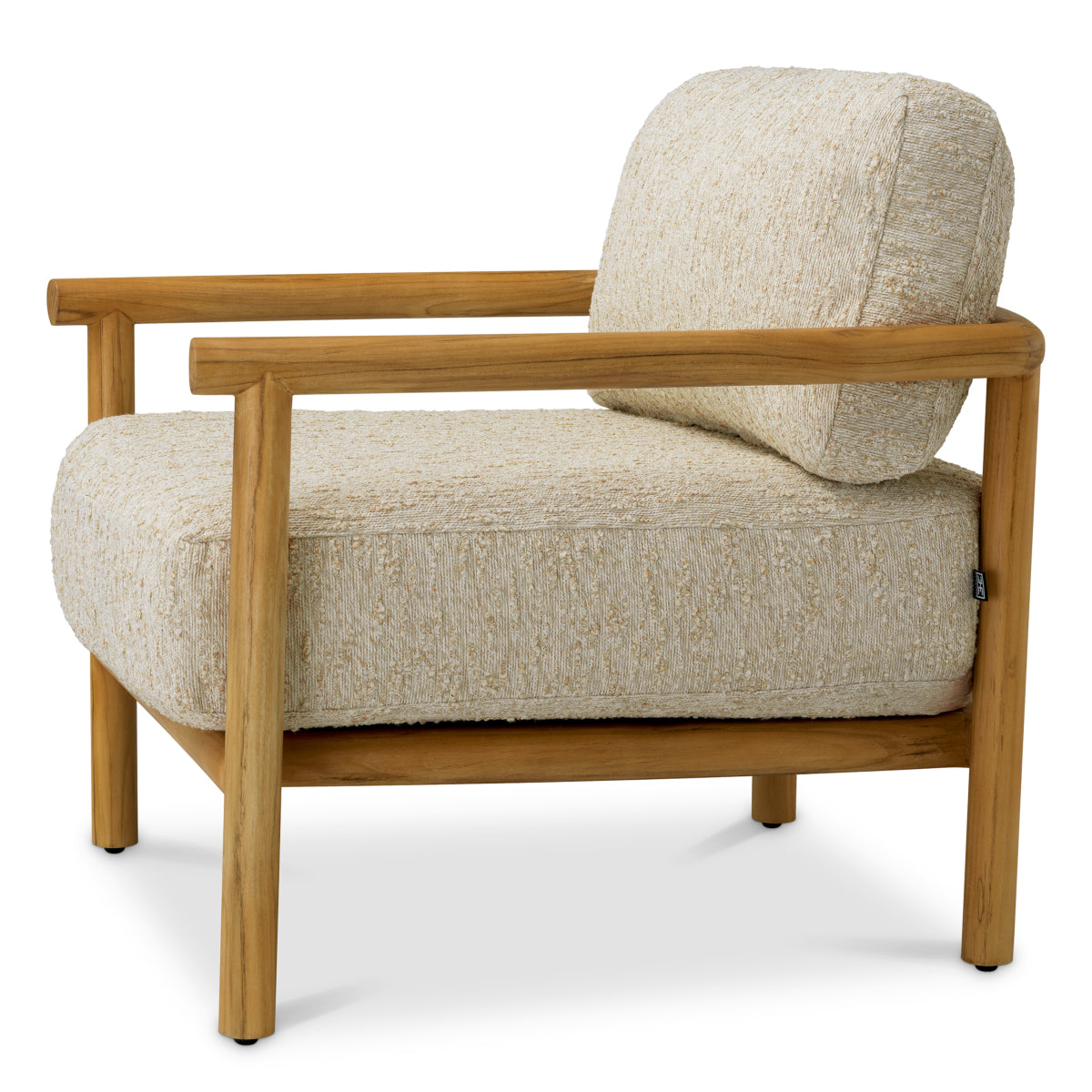Natural Teak Outdoor Chair Ombria | Eichholtz Miami