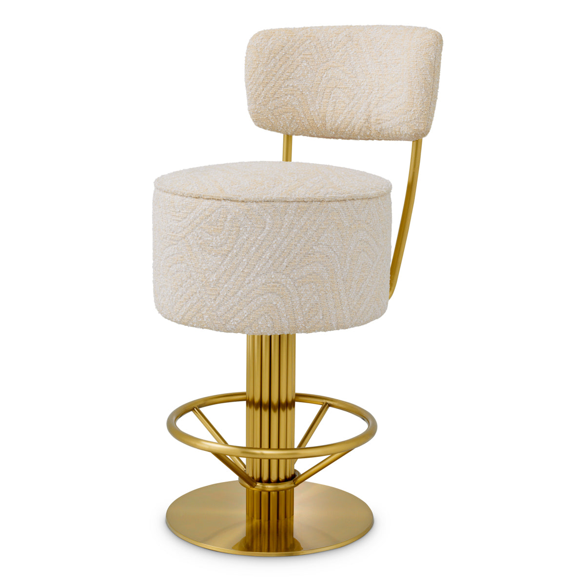 Backed Counter Stool Carleton | Eichholtz Miami