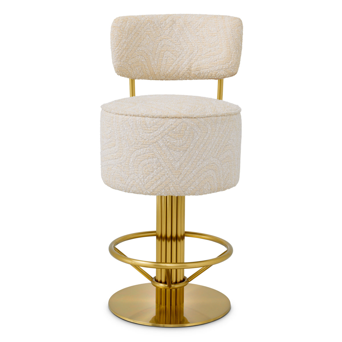 Backed Counter Stool Carleton | Eichholtz Miami