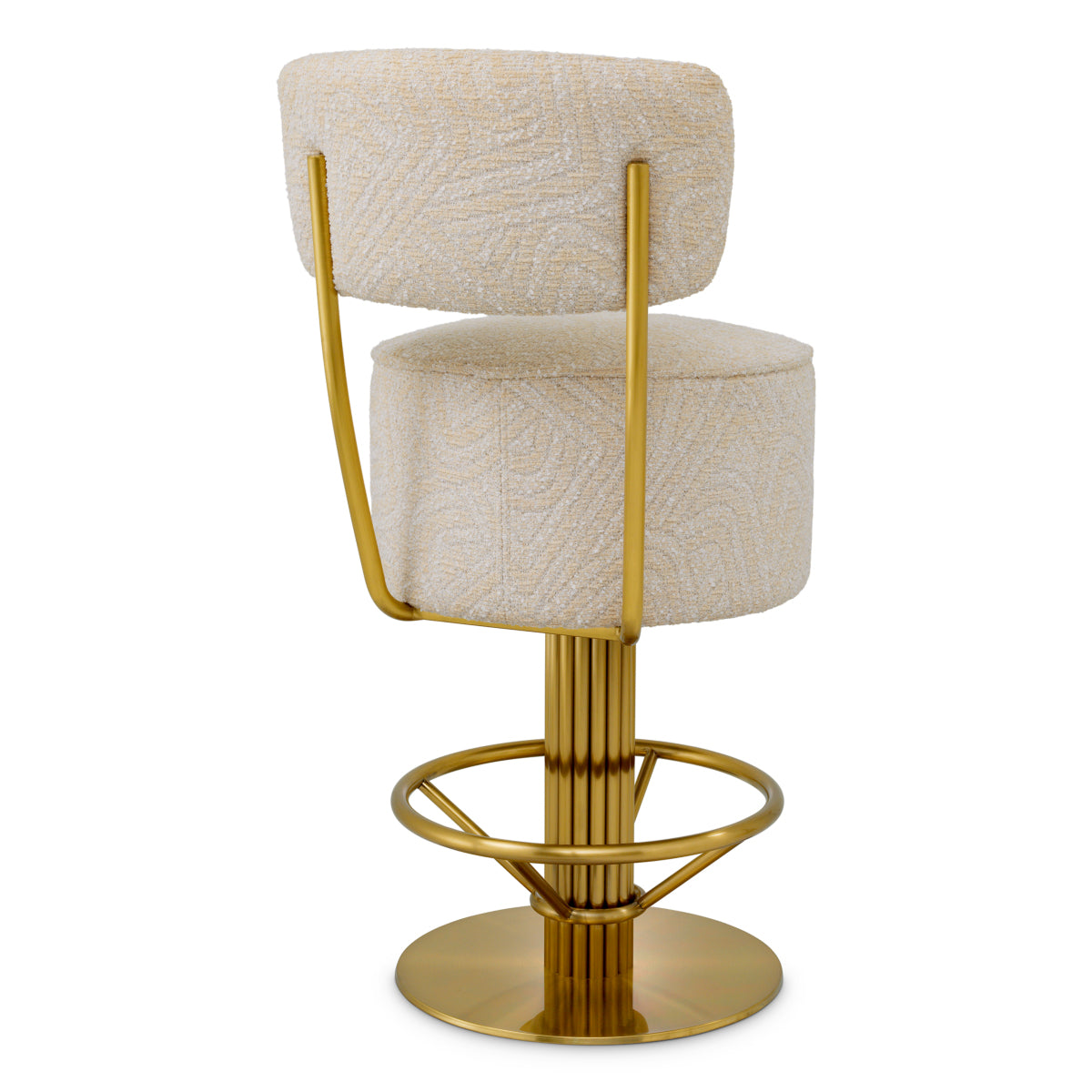 Backed Counter Stool Carleton | Eichholtz Miami