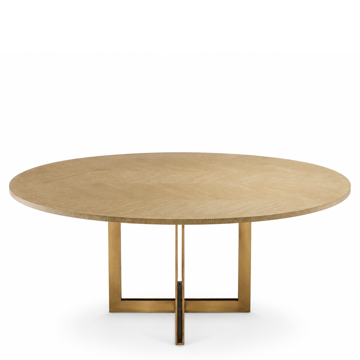 Oval Oak Dining Table Melchior