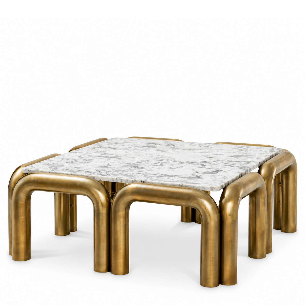 Brass Leg Coffee Table Sunwood