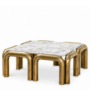Brass Leg Coffee Table Sunwood