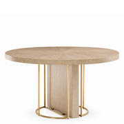 Washed Oak Veneer Dining Table Remington