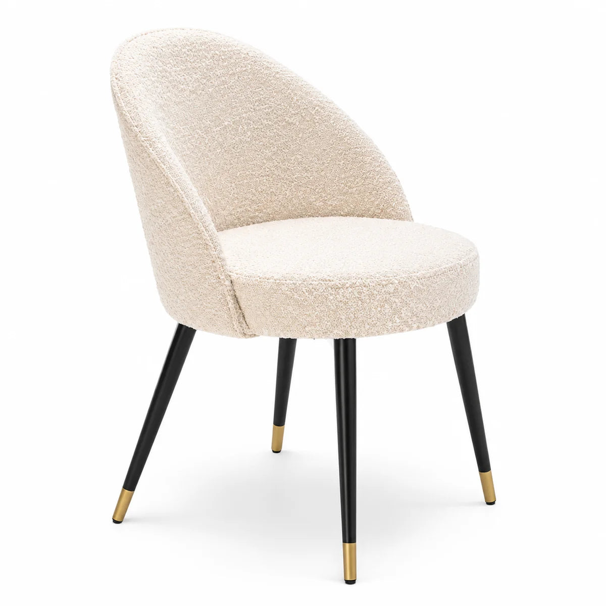 Curved Back Dining Chair Set (2) Cooper