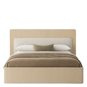 Washed Oak Bed Frame Dimitrios