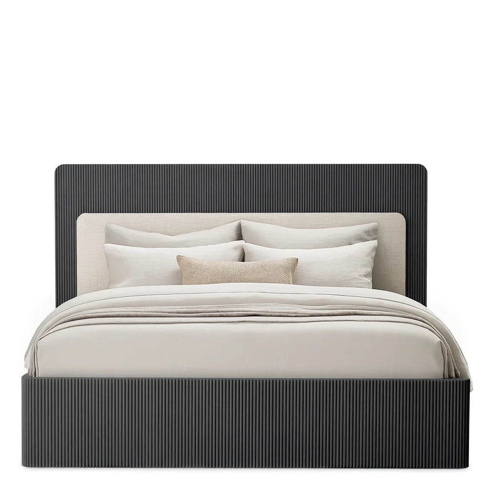 Gray Bed Frame Dimitrios