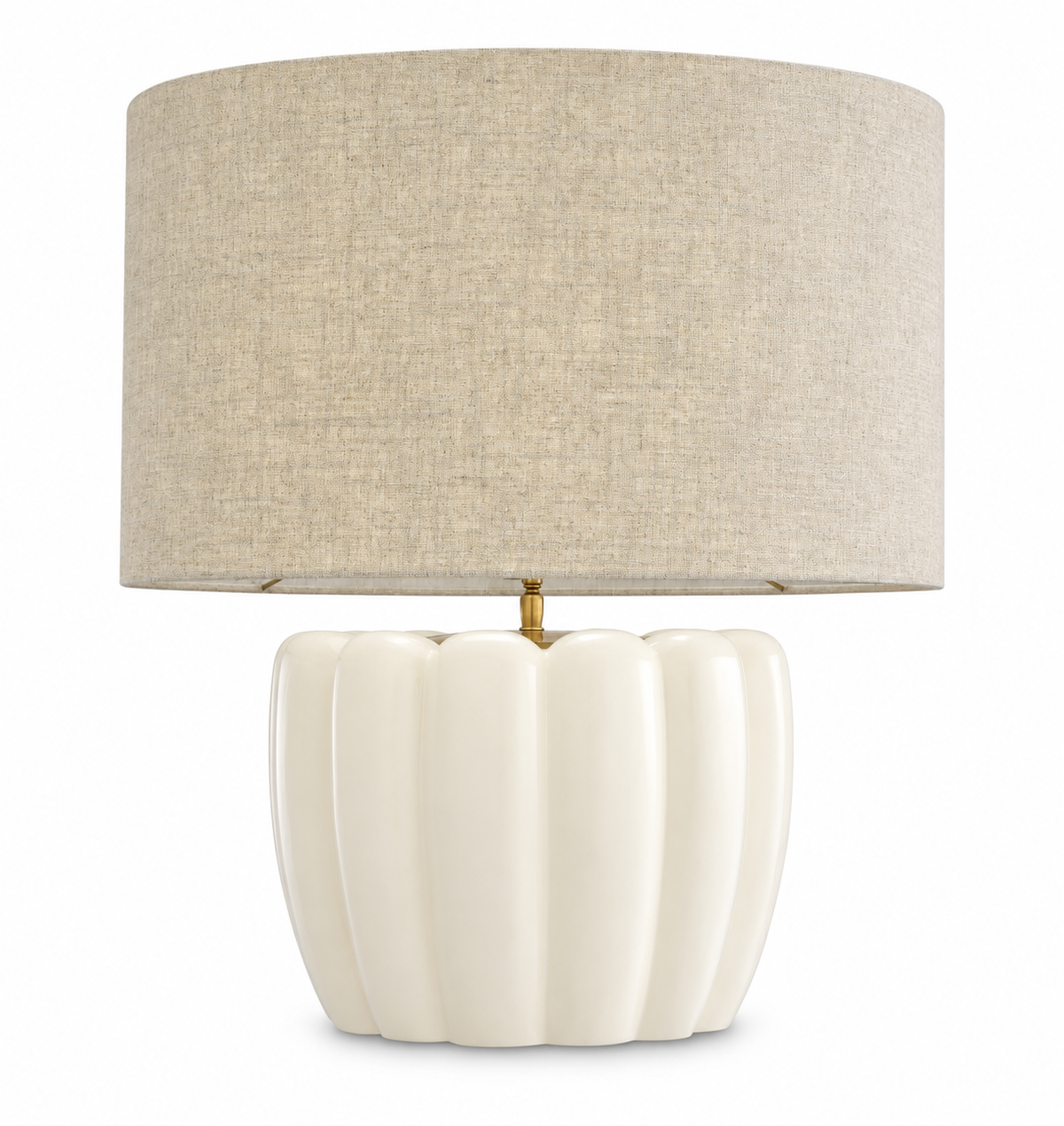 Elegant Wooden Table Lamp Barocco