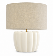 Elegant Wooden Table Lamp Barocco