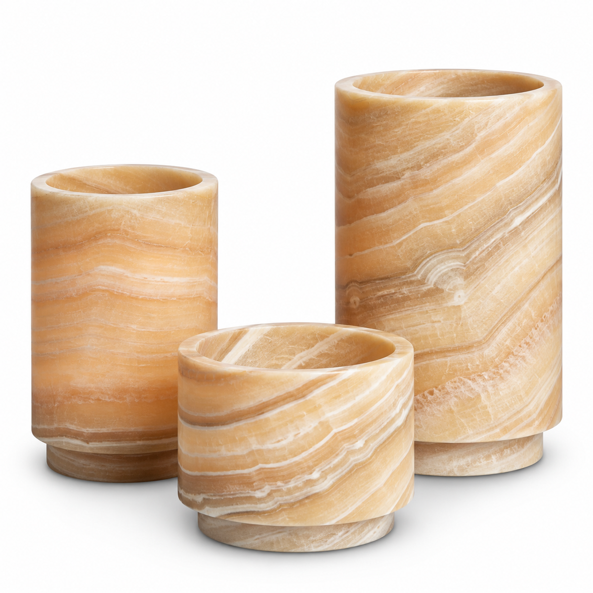 Yellow Tealight Holder Leonidas (3)
