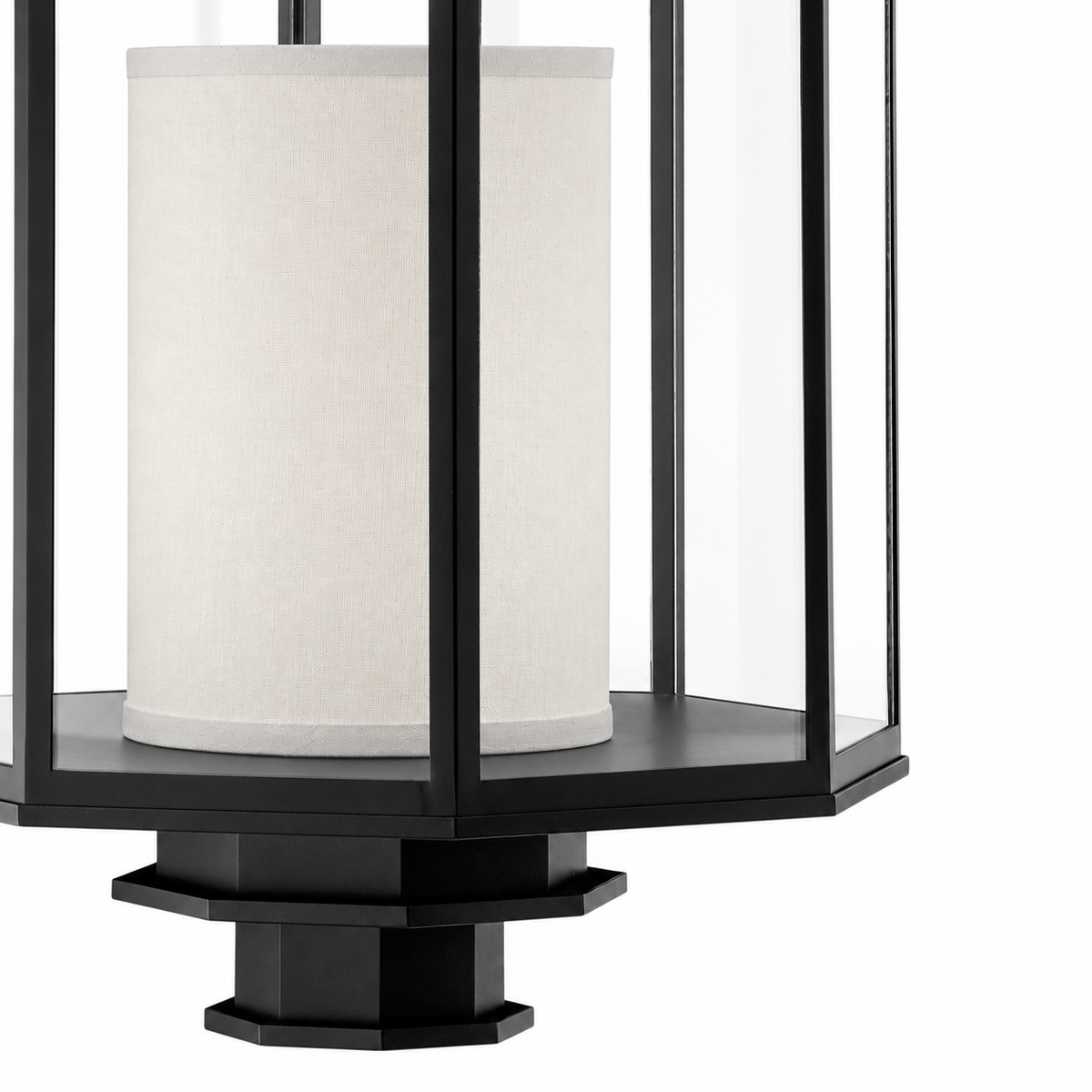 Octagonal Glass Lantern M Monticello