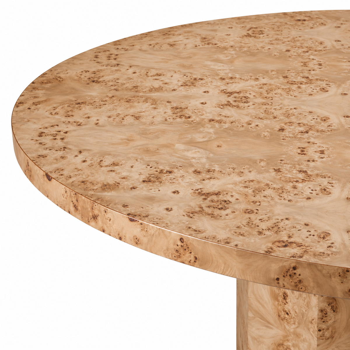 Burl Dining Table Kingsgrove