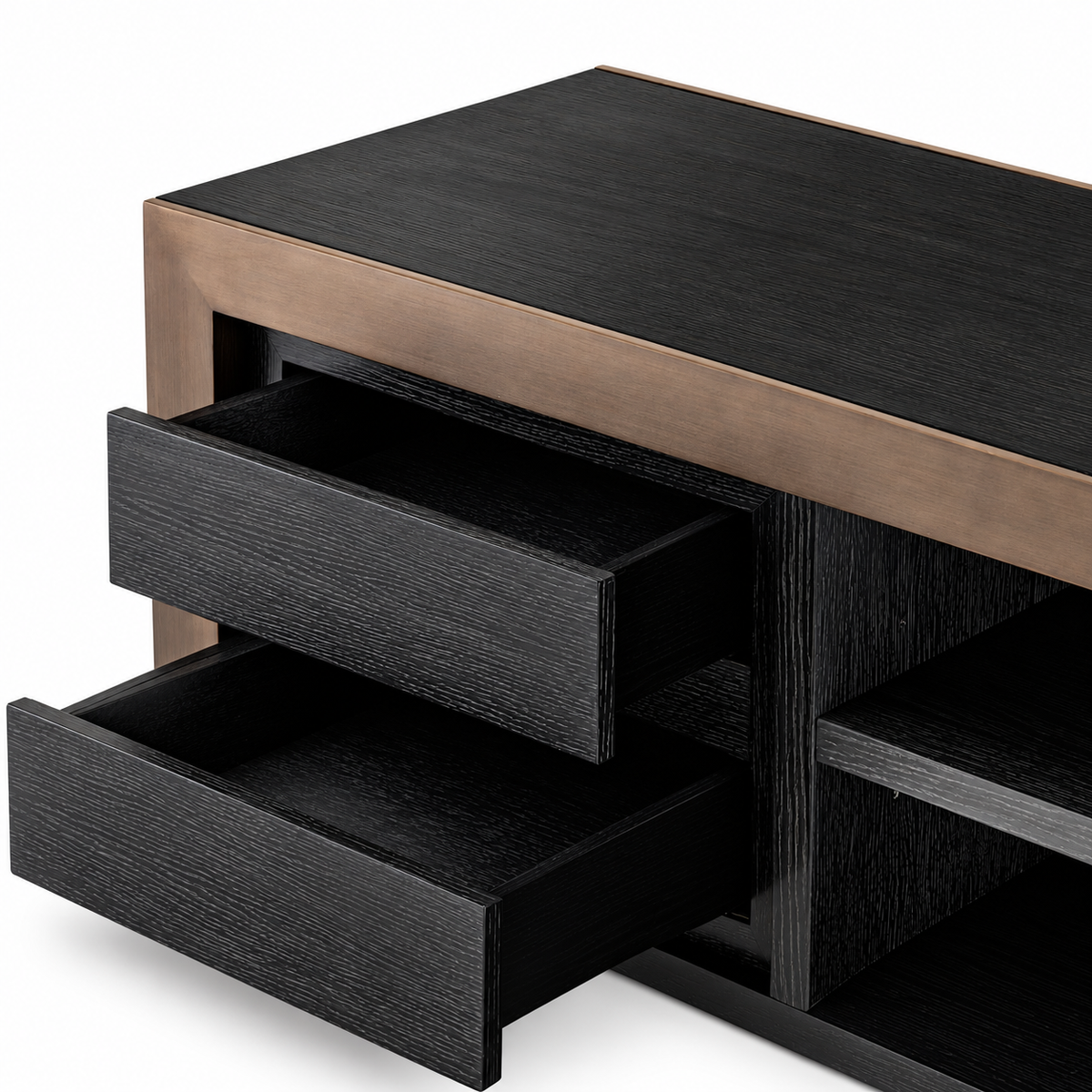 Sleek Oak TV Cabinet Talbot