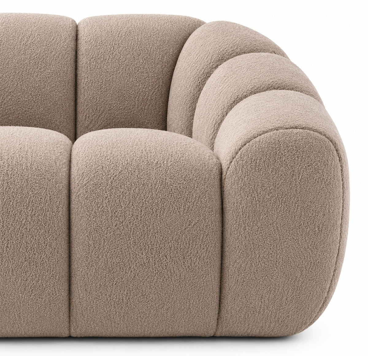 Greige Modern Sofa Gavona