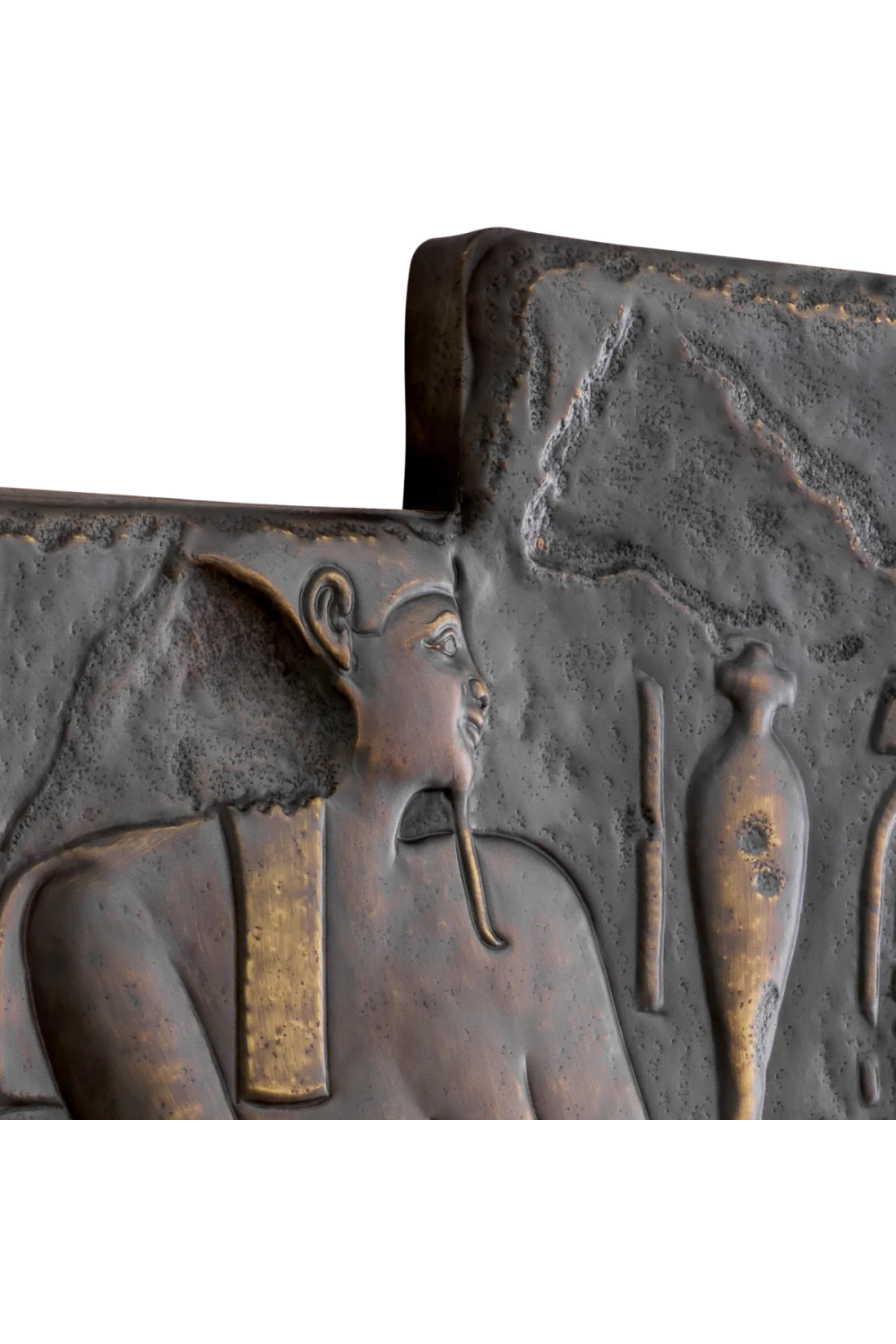 Bronze Carved Wall Object Sebennytos | Eichholtz Miami