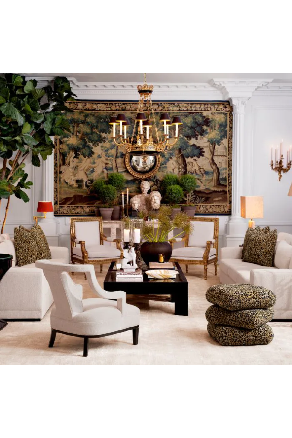 Antique Gold Wall Element Lumiere | Eichholtz Miami