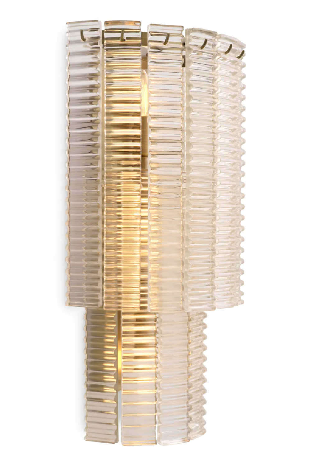 Ridged Glass Wall Lamp Imperial | Eichholtz Miami