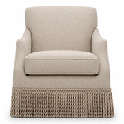 Twisted Fringe Swivel Chair Madison