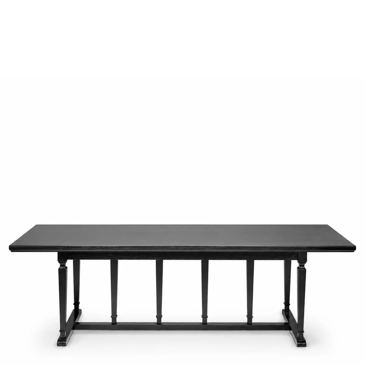 Carved Trim Dining Table Americana
