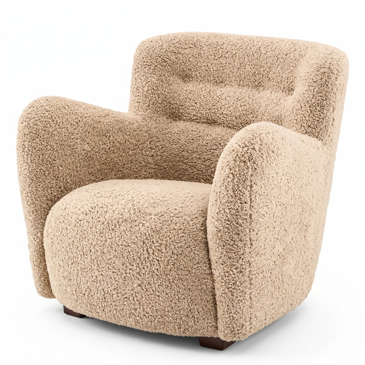 Button Back Accent Chair Bixby