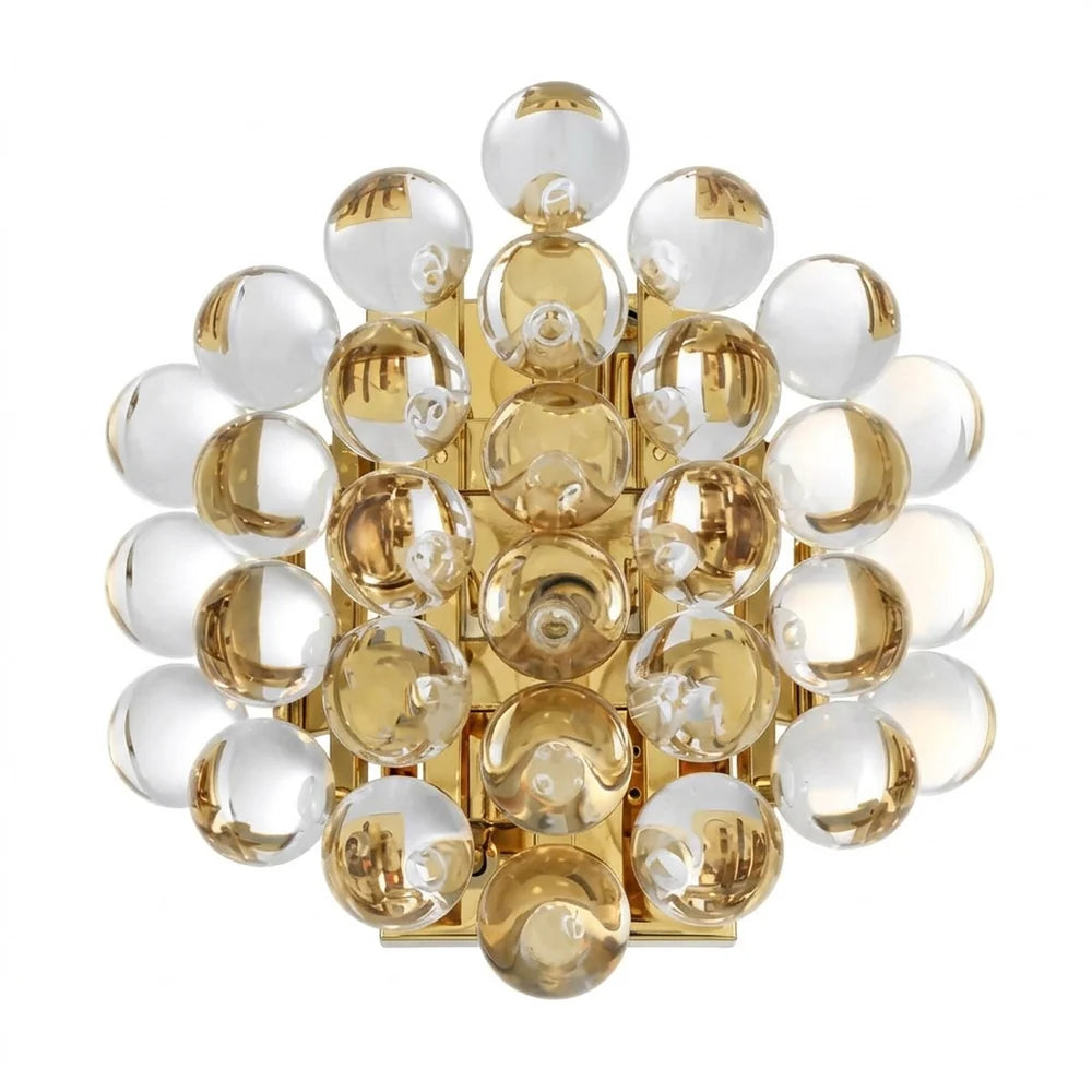 Golden Glass Wall Lamp Mylo