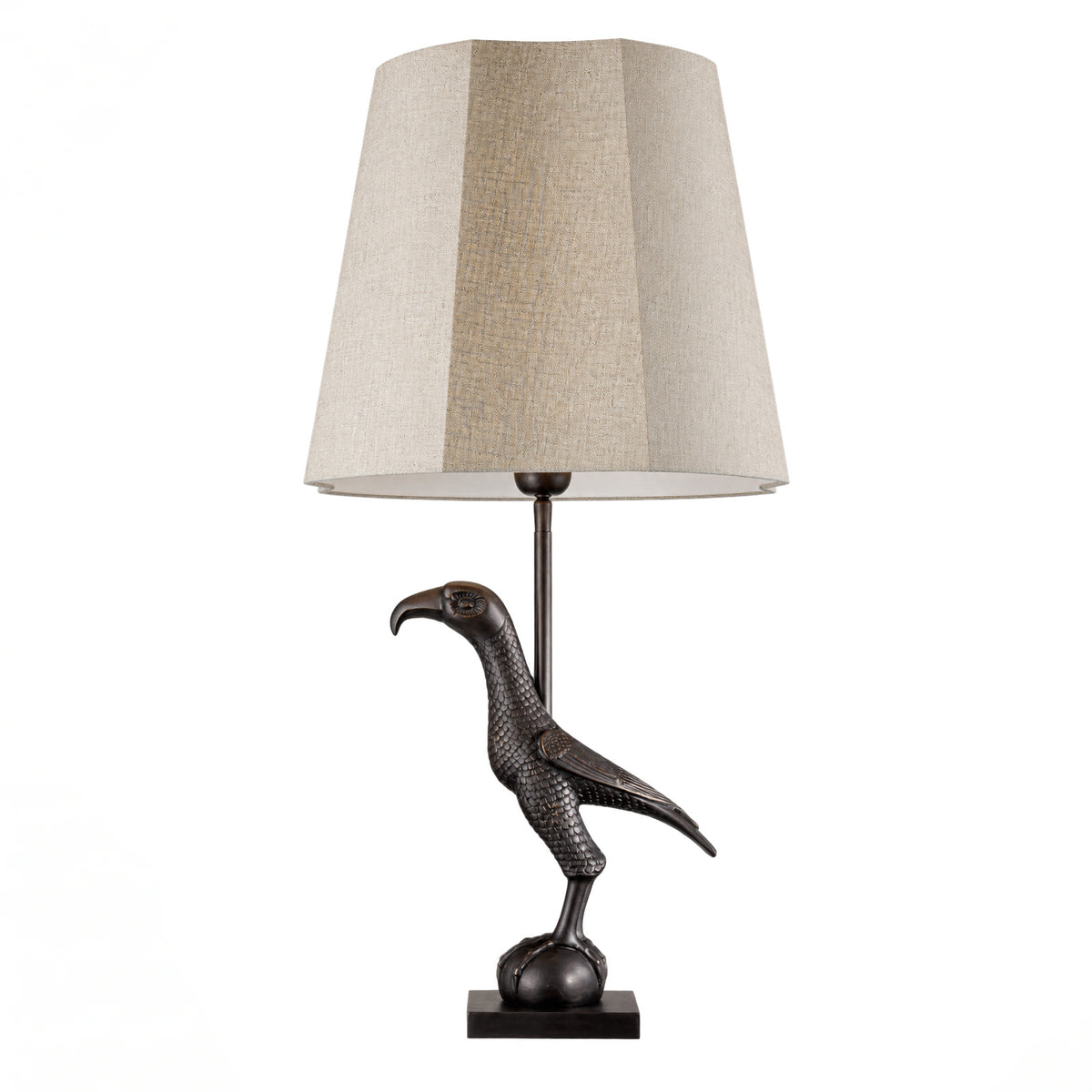 Bronze Table Lamp Falcon