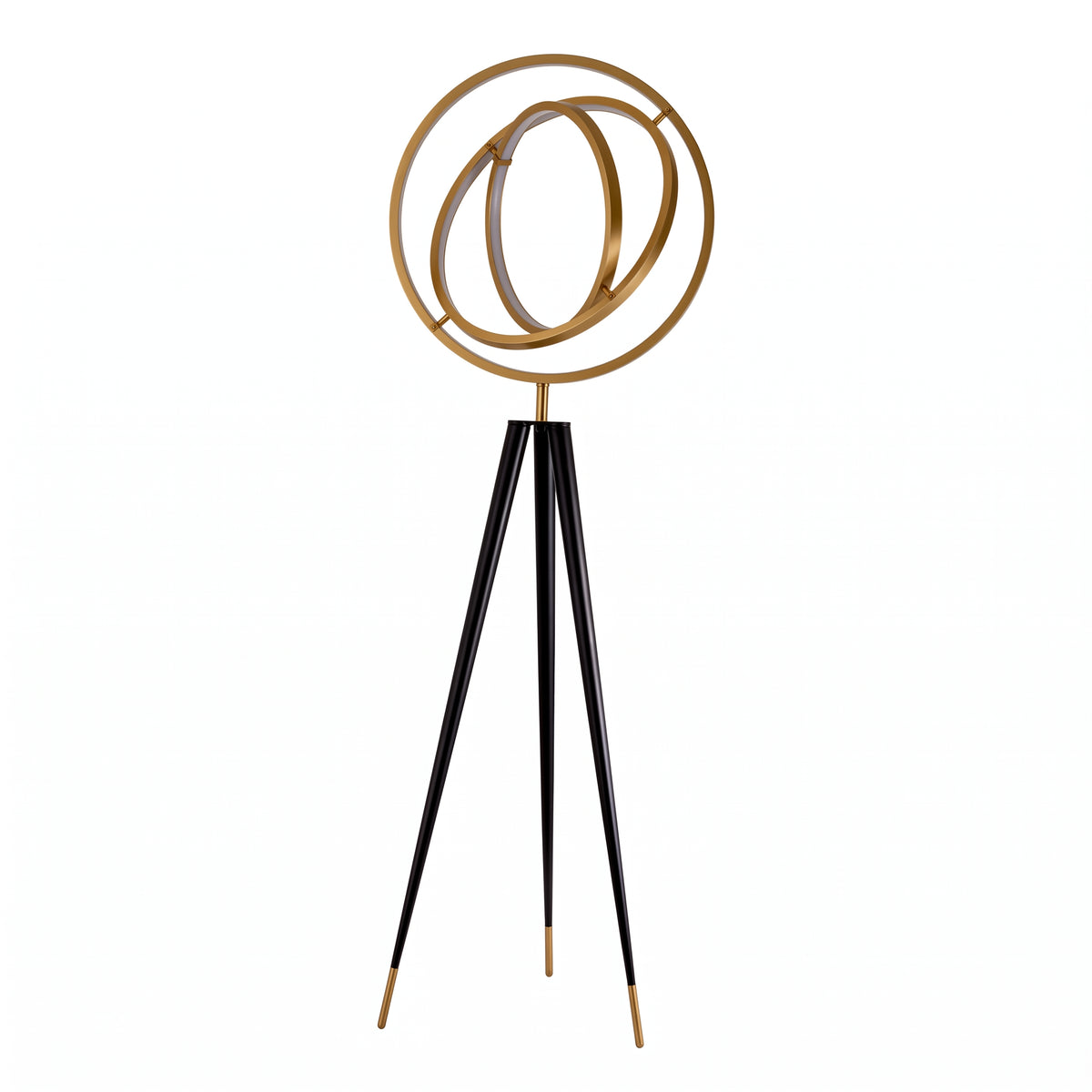 Brass Antique Floor Lamp Cassini