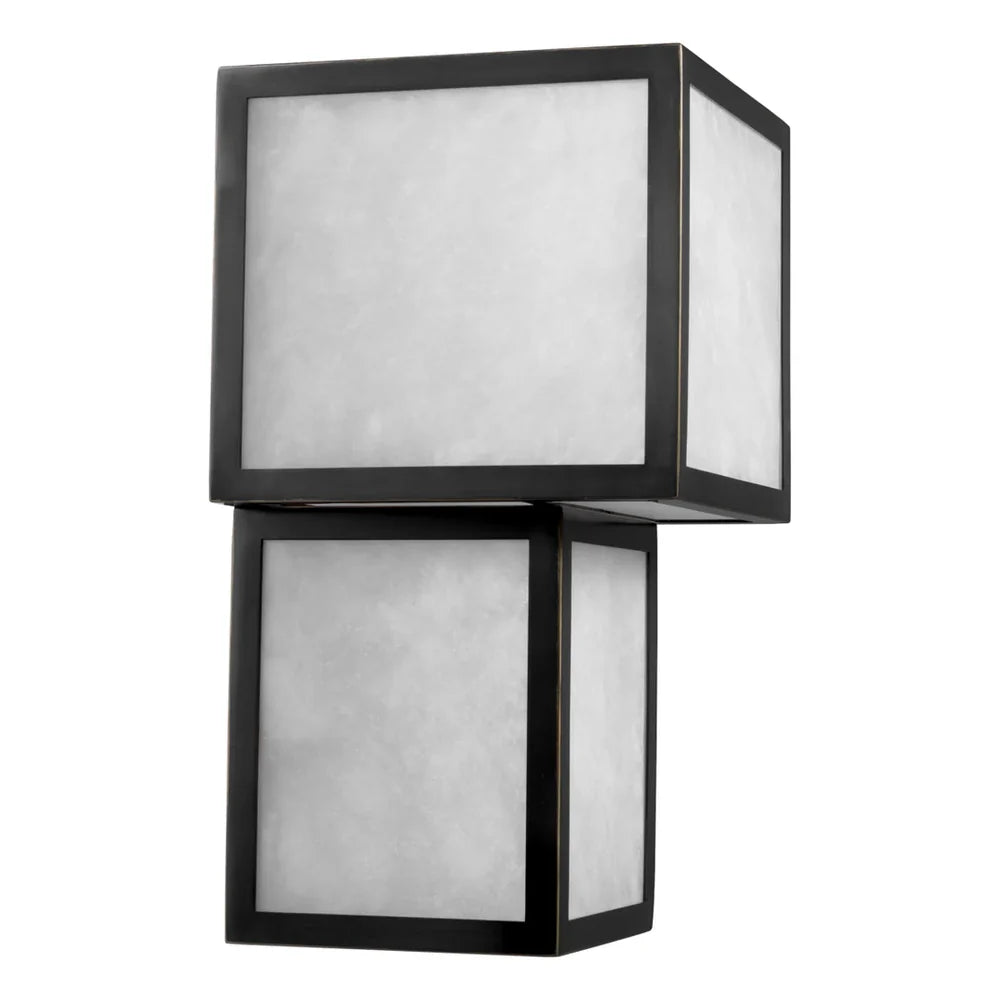 Black Alabaster Wall Lamp Serchio