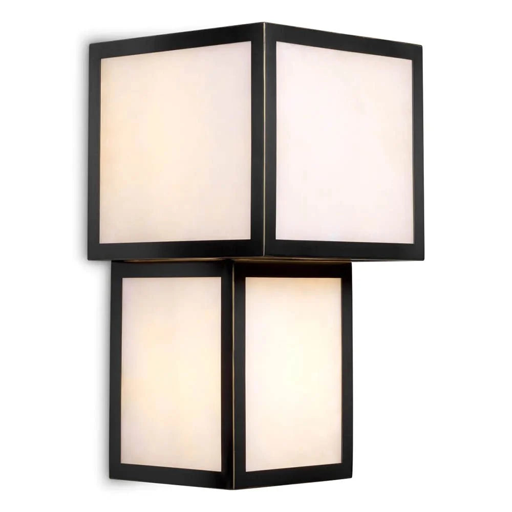 Black Alabaster Wall Lamp Serchio