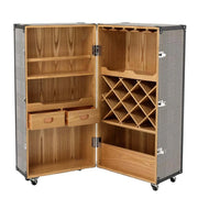 Bar Cabinet Martini Bianco | Black