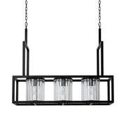 3 Light Linear Chandelier Carducci