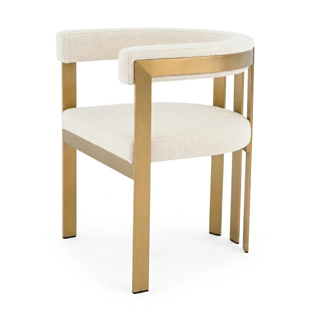 Modern Barrel Dining Chair Clubhouse