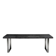 Charcoal Oak Dining Table Borghese