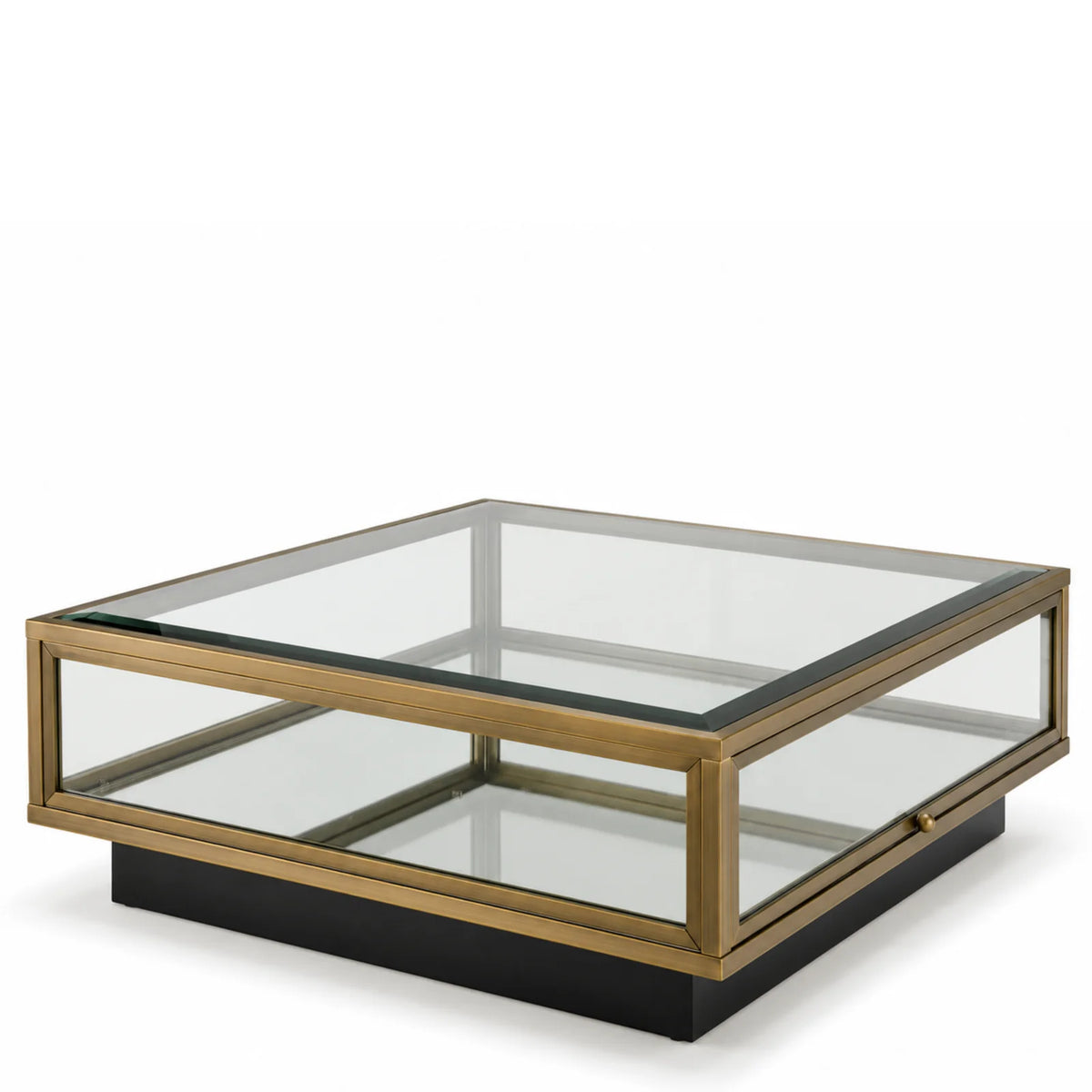 Square Glass Coffee Table Ryan