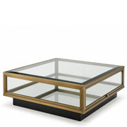 Square Glass Coffee Table Ryan