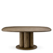 Oval Wooden Dining Table Westwood
