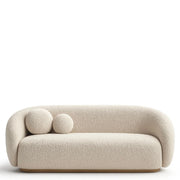 Brass Base Upholstered Sofa Brice