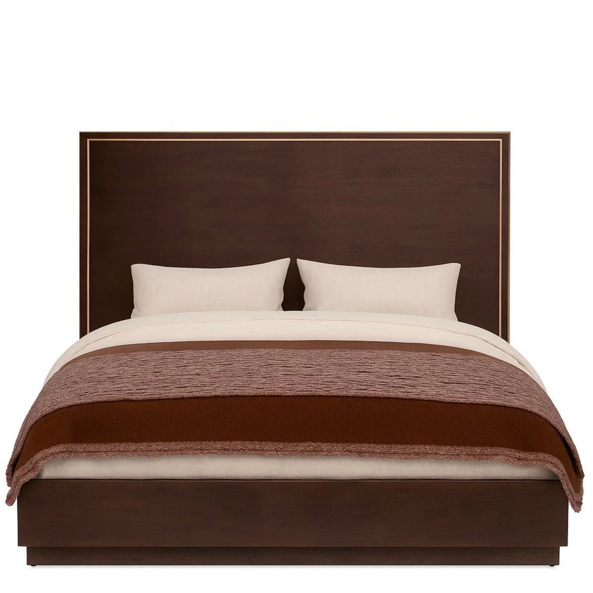Brown Oak Bed Frame Camelot