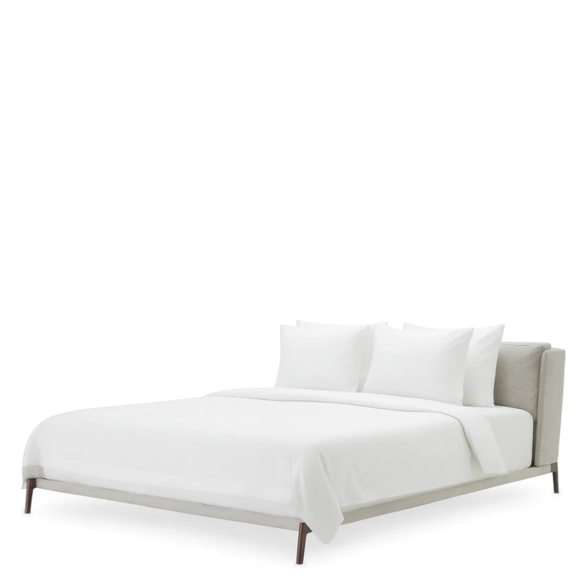 Modern Natural Bed Frame Gonzales