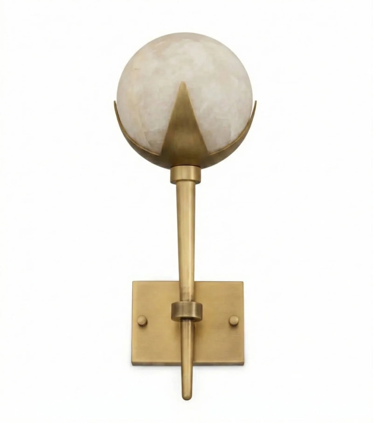 Spherical Alabaster Wall Lamp Alesa