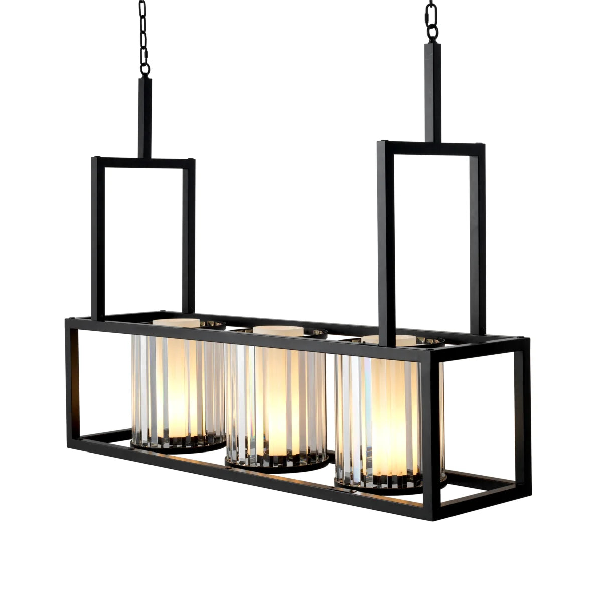 3 Light Linear Chandelier Carducci