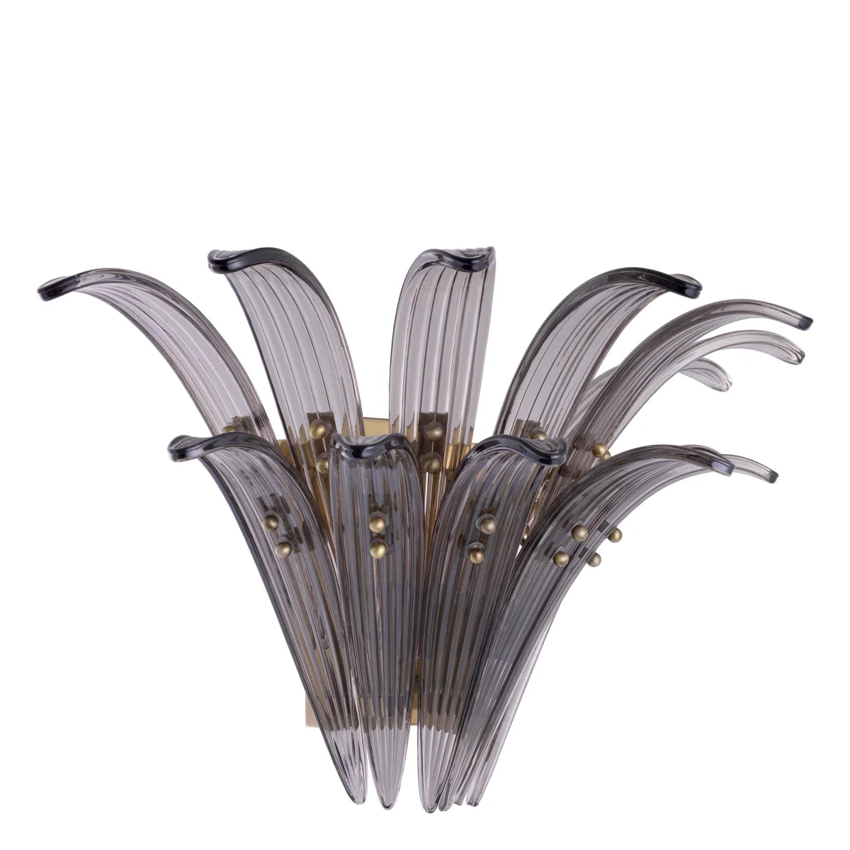 Smoke Glass Wall Lamp Italo