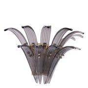 Smoke Glass Wall Lamp Italo