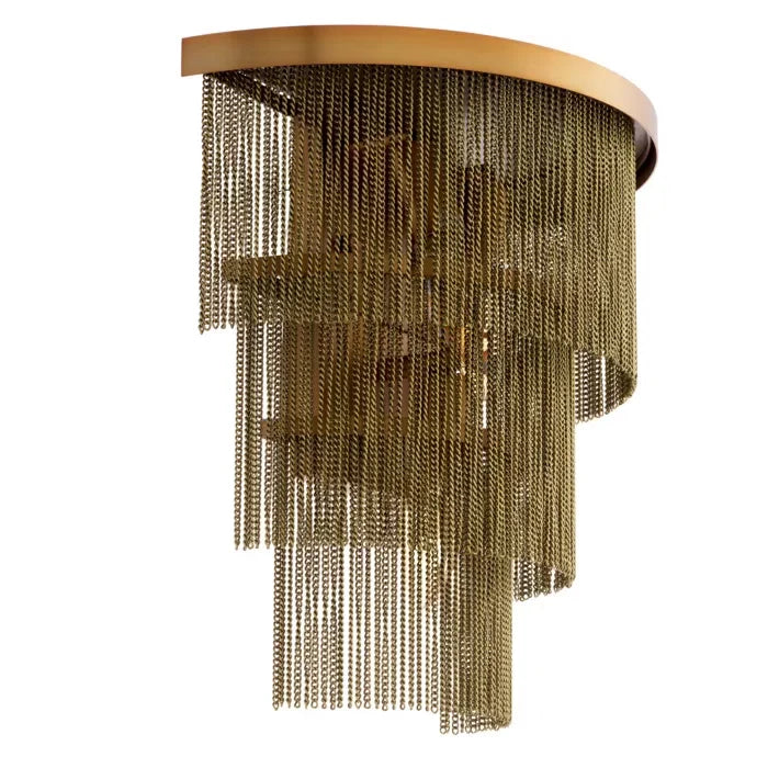 Gold Frills Wall Lamp Tissot