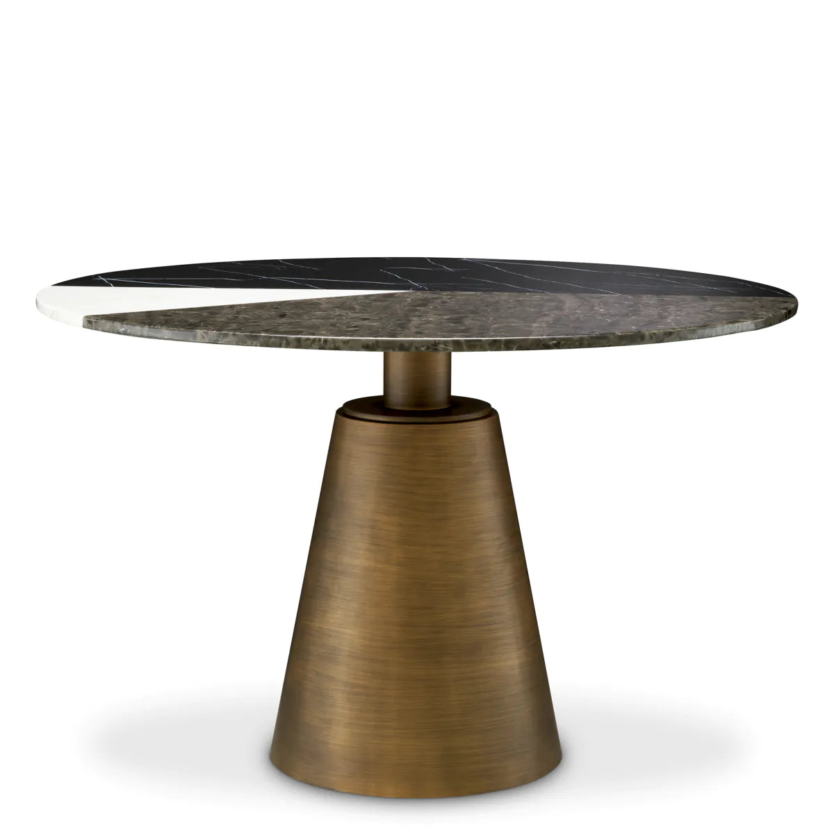 Copper Base Dining Table Tricolori