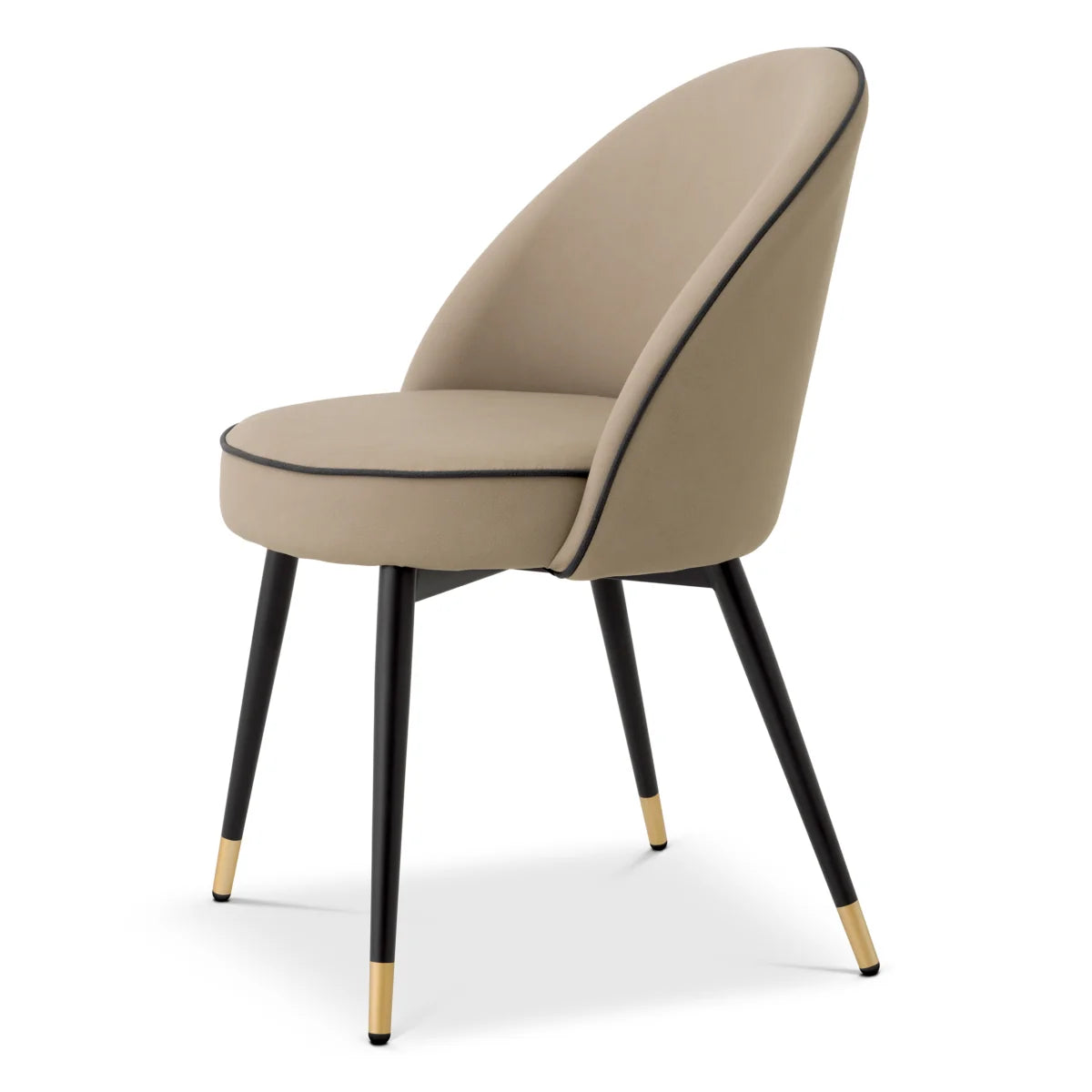 Curved Back Dining Chair Set (2) Cooper