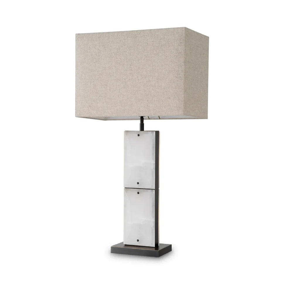 Linen Modern Table Lamp Ortiz