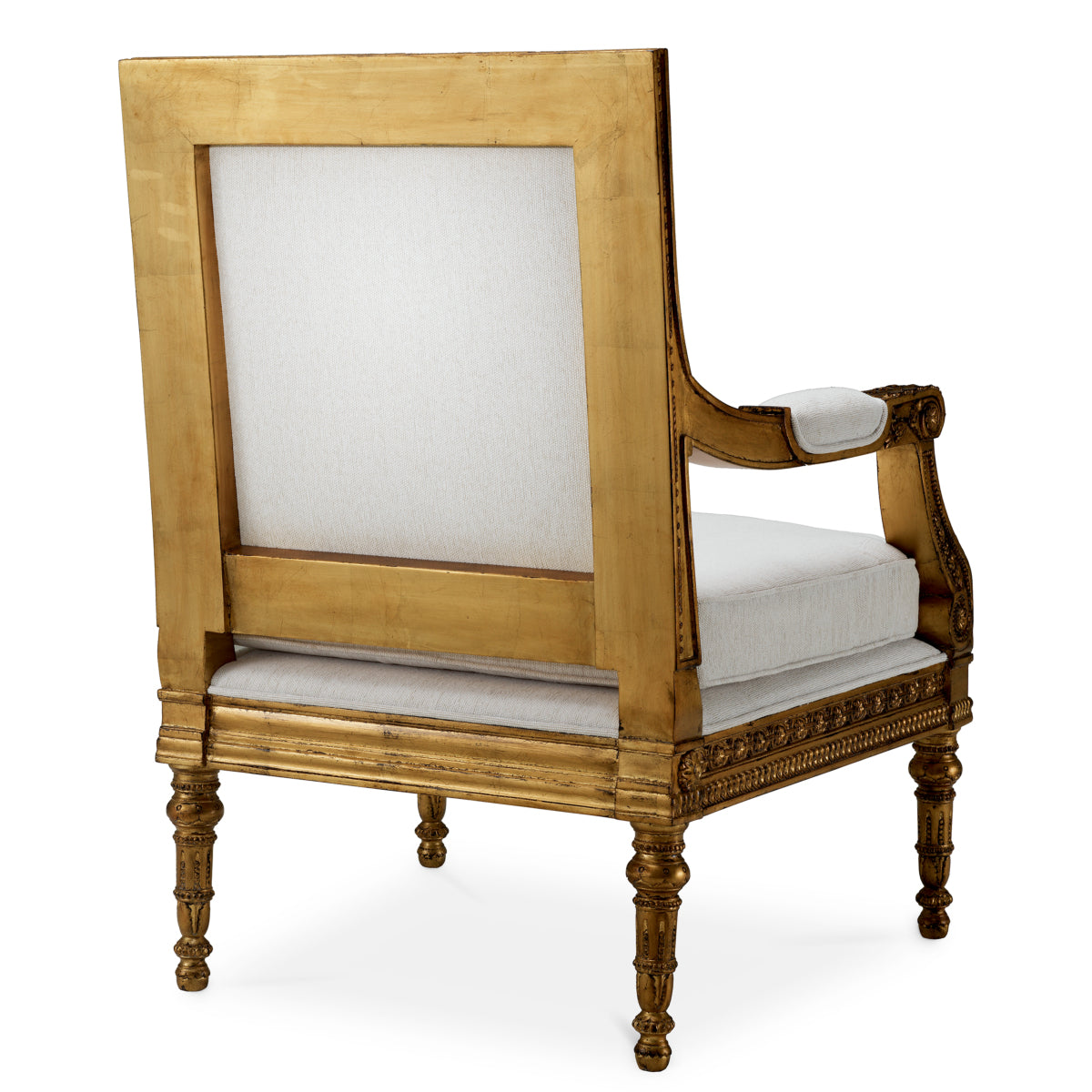 Gold Opulent Fauteuil Chair Louis | Eichholtz Miami