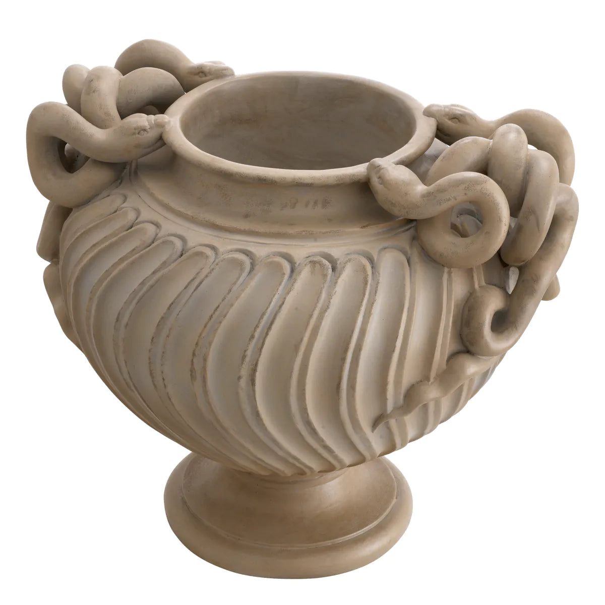 Strigil Patterned Vase Antonine | Eichholtz Miami